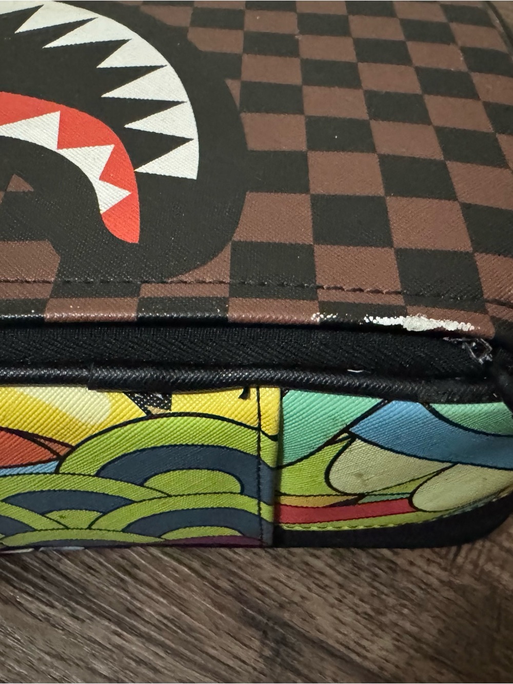 Sprayground Limited Edition Unisex Trippin Daily DLXSV Backpack & Lunchbox Set - Picture 12 of 15